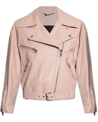 Versace - Leather Jacket, - Lyst