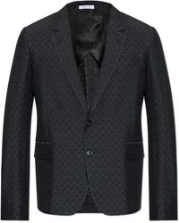 McQueen - Blazer With A Distinctive Skull Motif - Lyst