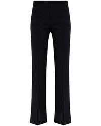 Chloé - Wool Pleated Trousers - Lyst