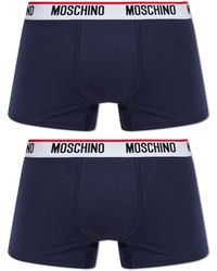 Moschino - 2-Pack Of Cotton Boxers - Lyst
