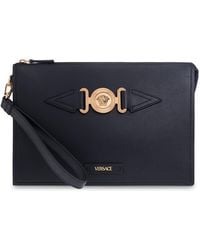 Versace - Leather Handbag - Lyst