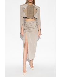 The Mannei - ‘Wishaw’ Silk Skirt - Lyst