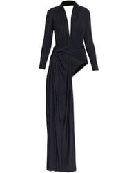 Balenciaga - Long Sleeve Dress - Lyst