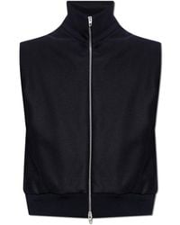 Jil Sander - Wool Vest With Stand-Up Collar - Lyst
