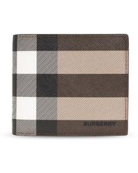 Burberry - Wallet With Logo - Lyst