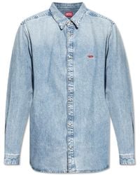 DIESEL - Denim Shirt 'D-Simply' - Lyst