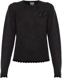 Ganni - Wool Sweater - Lyst