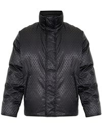 McQueen - Puffer Jacket With Logo - Lyst