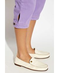 Versace - "Guanto" Loafers Shoes - Lyst