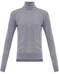 Jil Sander - Sweater With A Stand-Up Collar - Lyst