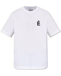 Etudes Studio - T-Shirt With Logo - Lyst