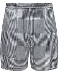 Balmain - Houndstooth Trousers - Lyst