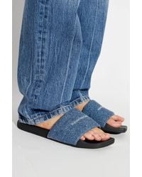 Alexander Wang - Flip-Flops With Shimmering Sequins - Lyst