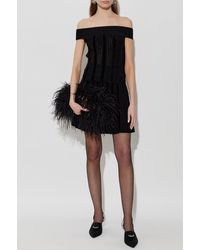 Balmain - Top With Shimmering Sequins - Lyst