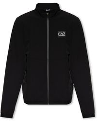 EA7 - Training Jacket With Standing Collar, - Lyst