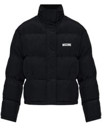 Moschino - Insulated Jacket With Stand-Up Collar - Lyst