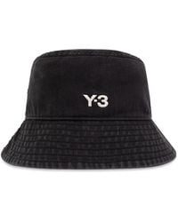 Y-3 - Bucket Hat With Logo - Lyst
