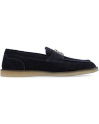 Dolce & Gabbana - 'New Florio' Suede Loafers - Lyst
