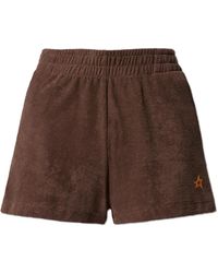 Perfect Moment - Terry Cotton Shorts - Lyst