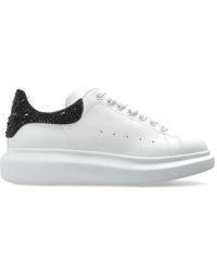 McQueen - Sports Shoes With Shimmering Crystals - Lyst