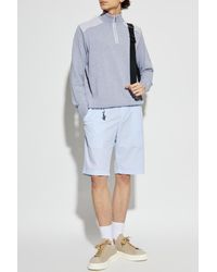 Paul & Shark - Sweater With Zip-Up Neckline - Lyst