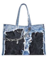 Acne Studios - Denim 'Shopper' Bag - Lyst