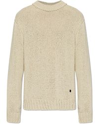 Balmain - Sweater With A Round Neckline - Lyst