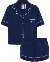 Polo Ralph Lauren - Two-Piece Pyjamas With Logo - Lyst