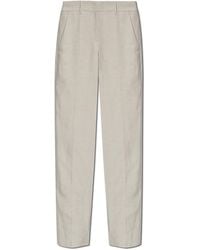 Emporio Armani - Trousers From The Sustainability Collection - Lyst