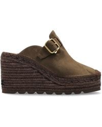 Stella McCartney - Wedge Sandals 'Gaia' - Lyst