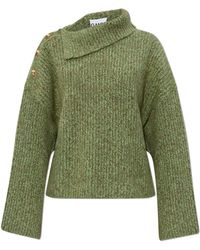 Ganni - Wool Turtleneck - Lyst