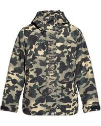 A Bathing Ape - Jacket With Camouflage Pattern - Lyst