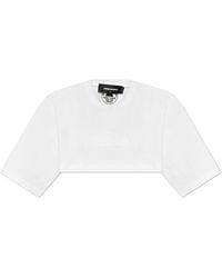 DSquared² - Short Loose-Fitting T-Shirt - Lyst