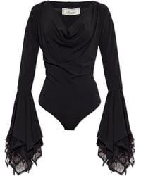 Blumarine - Long-Sleeve Bodysuit - Lyst