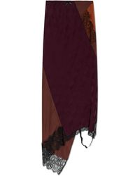 Moschino - Skirt With Lace Trim - Lyst