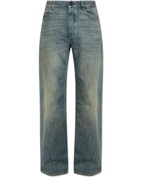 Balenciaga - Wide-Leg Jeans - Lyst