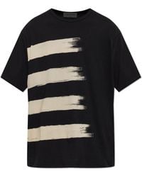 Yohji Yamamoto - T-Shirt With Print - Lyst