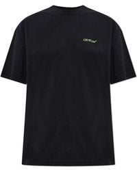 Off-White c/o Virgil Abloh - T-Shirt With Logo - Lyst