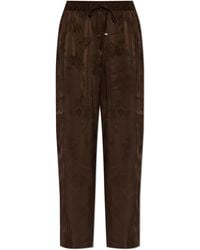 Ganni - Wide-Leg Trousers - Lyst