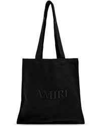 Amiri - Cotton Bag With Embroidered Logo - Lyst