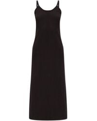Lacoste - Dress With Logo Patch - Lyst