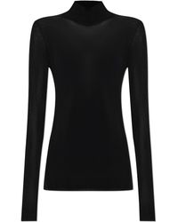 Versace - Short Double-Breasted Coat - Lyst