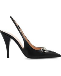 Gucci - Leather High-heeled Shoes, - Lyst