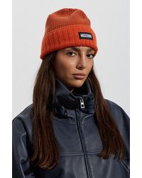 Moschino - Cap With Logo Patch - Lyst