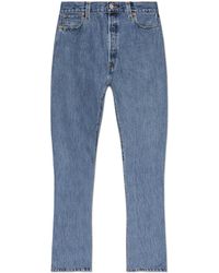 RE/DONE - Jeans With Tapered Legs - Lyst