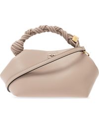 Ganni - Light Grey Bou Bag - Lyst