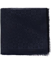 KENZO - Scarf With Raw Finish - Lyst