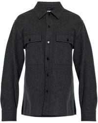 Jil Sander - Wool Shirt With Pockets - Lyst