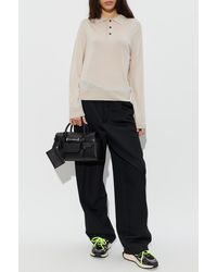 DSquared² - Wool Long-Sleeve Polo - Lyst