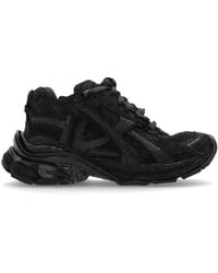 Balenciaga - 'Runner' Sports Shoes With Sparkling Crystals - Lyst